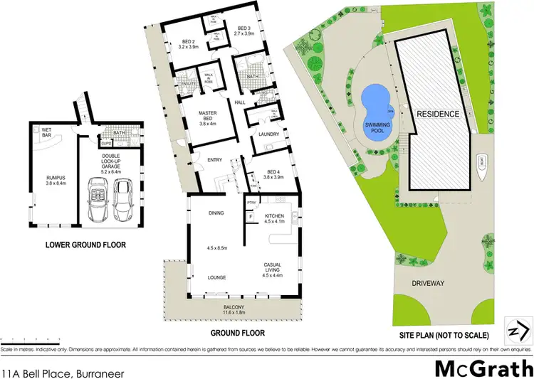 Floorplan of Homely house listing, 11A Bell Place, Burraneer NSW 2230