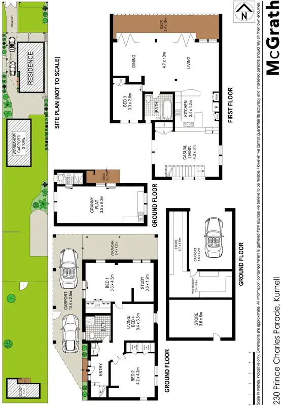 Floorplan of Homely house listing, 230 Prince Charles Parade, Kurnell NSW 2231
