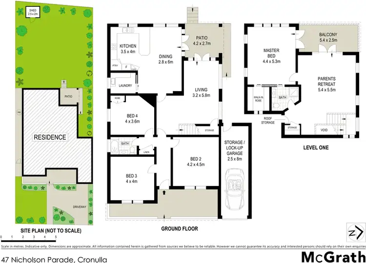Floorplan of Homely house listing, 47 Nicholson Parade, Cronulla NSW 2230