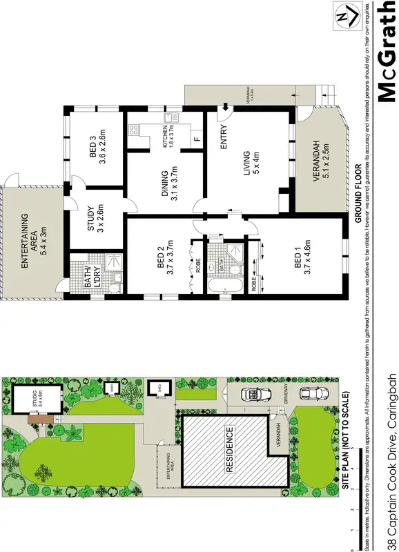 Floorplan of Homely house listing, 38 Captain Cook Drive, Caringbah NSW 2229