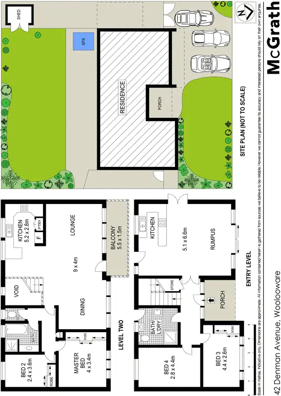 Floorplan of Homely house listing, 42 Denman Avenue, Woolooware NSW 2230