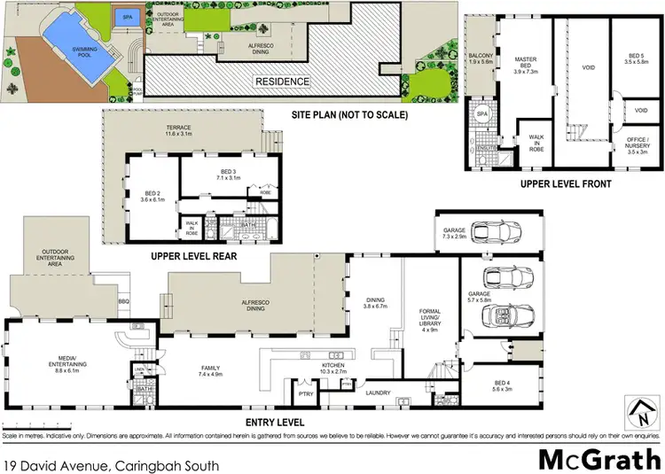 Floorplan of Homely house listing, 19 David Avenue, Caringbah South NSW 2229