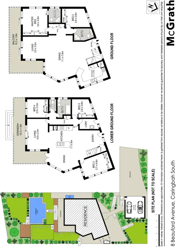 Floorplan of Homely house listing, 8 Beauford Avenue, Caringbah South NSW 2229