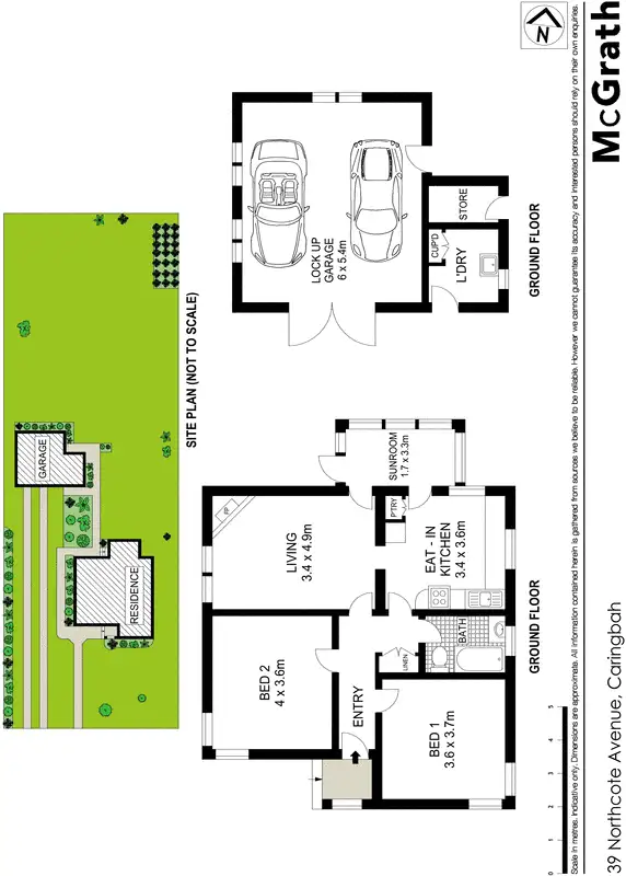 Floorplan of Homely house listing, 39 Northcote Avenue, Caringbah South NSW 2229