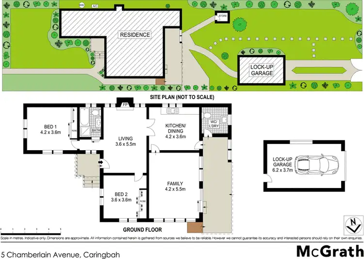 Floorplan of Homely house listing, 5 Chamberlain Avenue, Caringbah NSW 2229