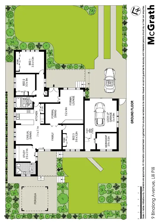 Floorplan of Homely house listing, 9 Binalong Avenue, Caringbah NSW 2229