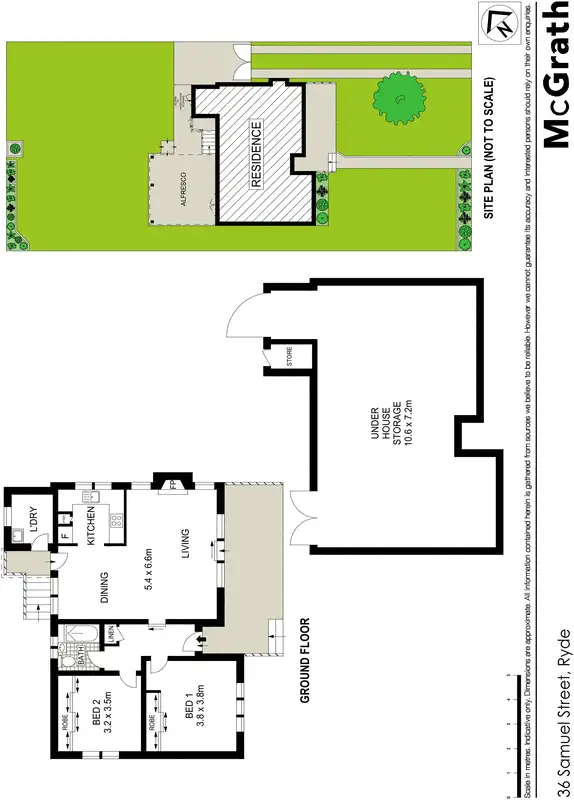 Floorplan of Homely house listing, 36 Samuel Street, Ryde NSW 2112