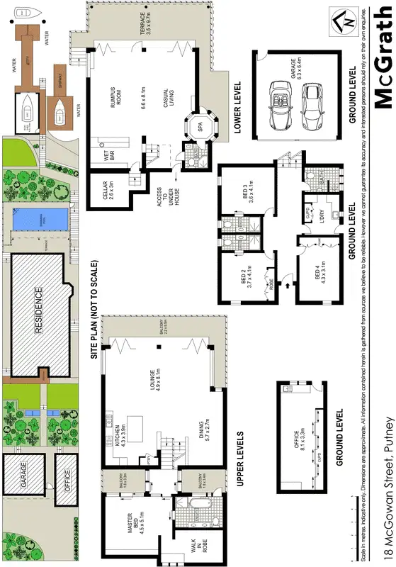 Floorplan of Homely house listing, 18 McGowan Street, Putney NSW 2112