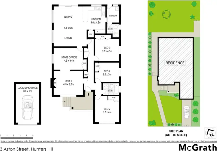 Floorplan of Homely house listing, 3 Aston Street, Hunters Hill NSW 2110