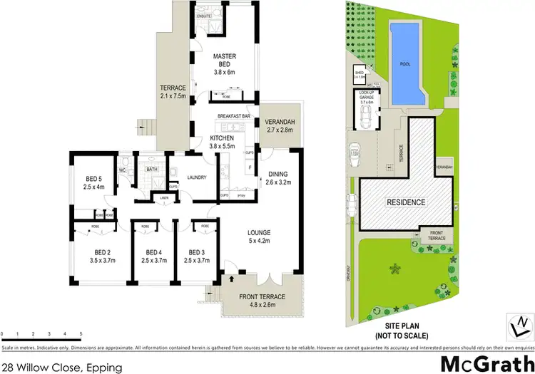 Floorplan of Homely house listing, 28 Willow Close, Epping NSW 2121