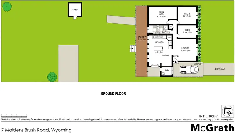 Floorplan of Homely house listing, 7 Maidens Brush Road, Wyoming NSW 2250