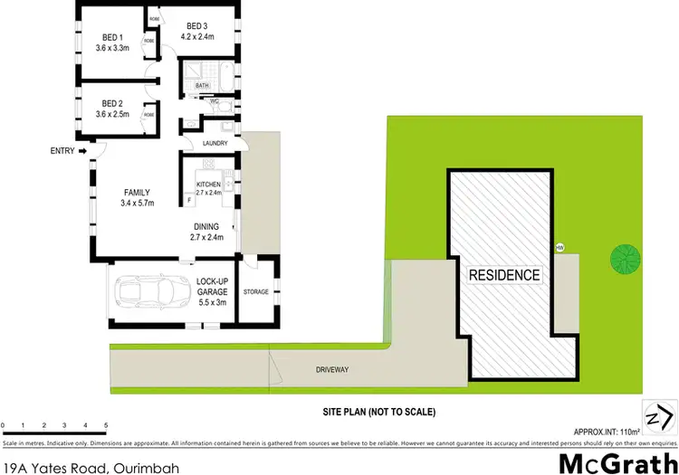 Floorplan of Homely house listing, 19A Yates Road, Ourimbah NSW 2258