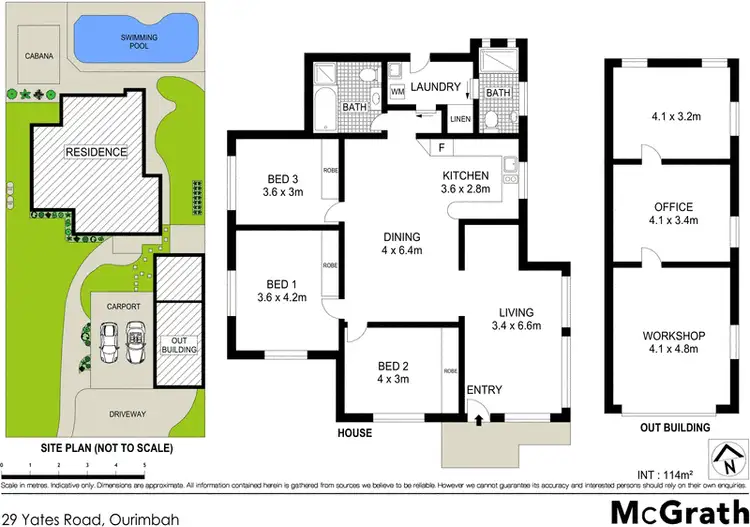 Floorplan of Homely house listing, 29 Yates Road, Ourimbah NSW 2258