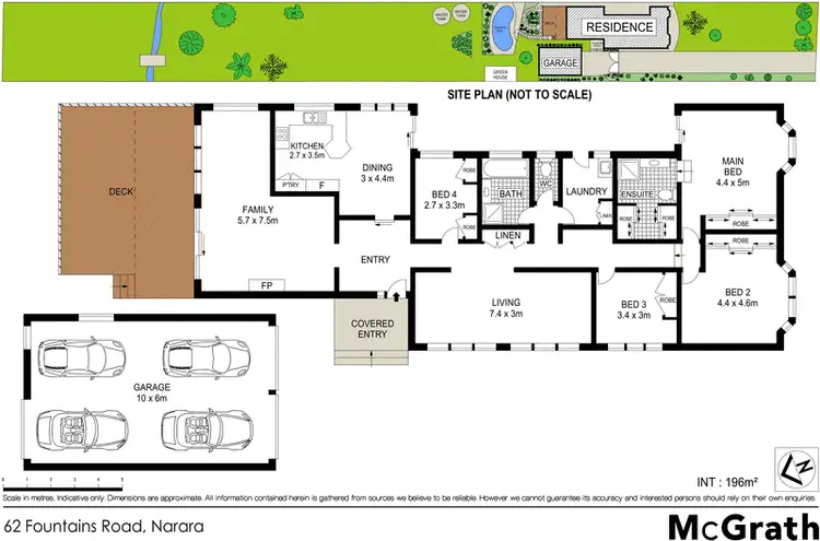 Floorplan of Homely house listing, 62 Fountains Road, Narara NSW 2250