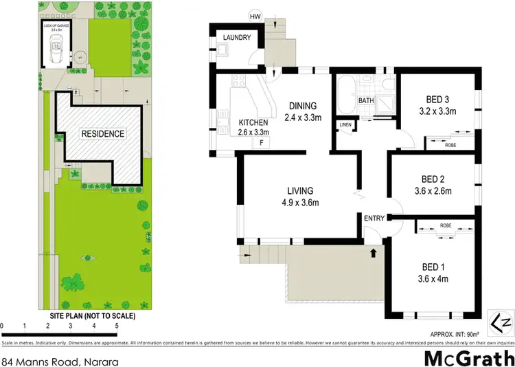 Floorplan of Homely house listing, 84 Manns Road, Narara NSW 2250