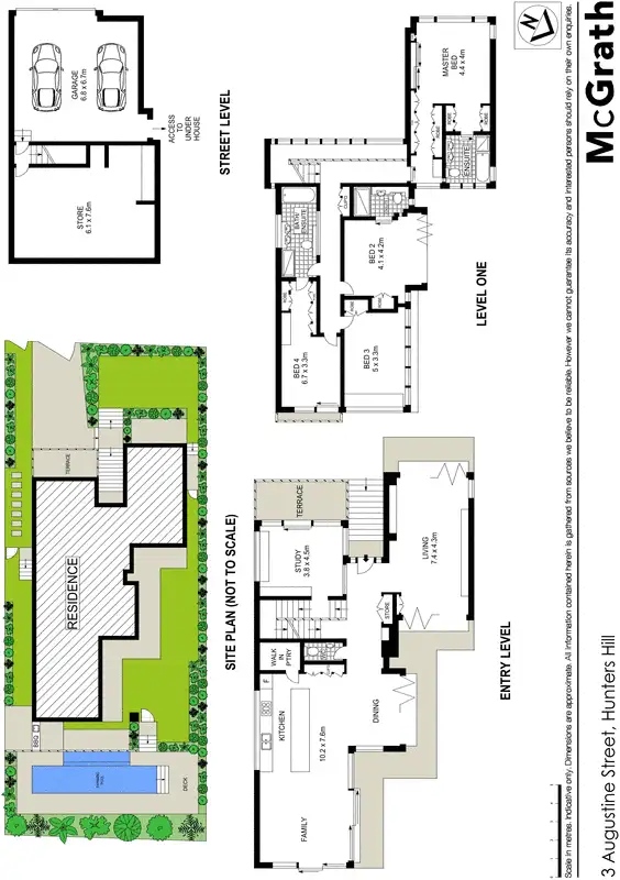 Floorplan of Homely house listing, 3 Augustine Street, Hunters Hill NSW 2110