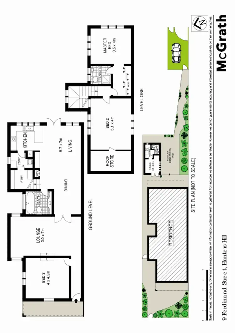 Floorplan of Homely house listing, 9 Ferdinand Street, Hunters Hill NSW 2110
