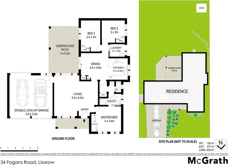 Floorplan of Homely house listing, 34 Fagans Road, Lisarow NSW 2250