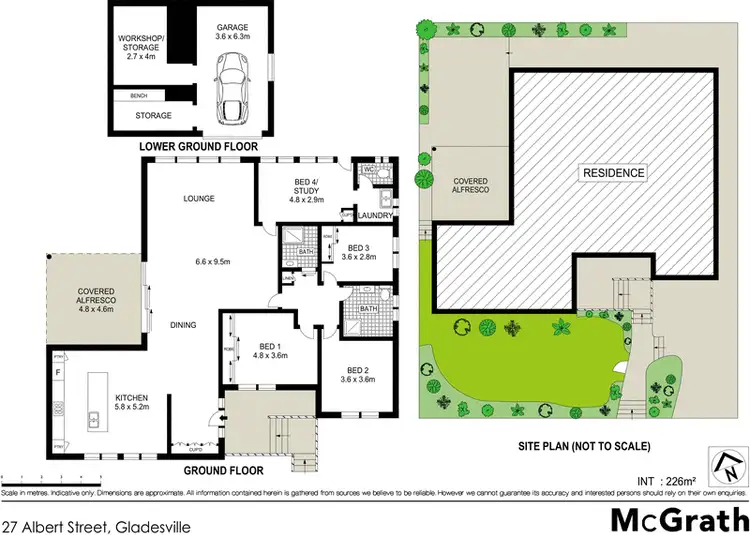 Floorplan of Homely house listing, 27 Albert Street, Gladesville NSW 2111