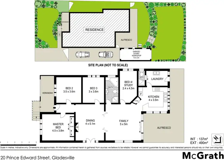 Floorplan of Homely house listing, 20 Prince Edward Street, Gladesville NSW 2111
