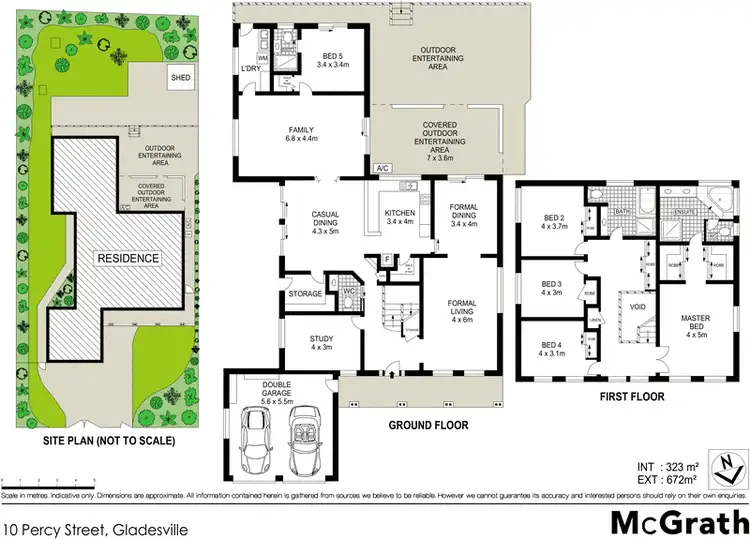 Floorplan of Homely house listing, 10 Percy Street, Gladesville NSW 2111