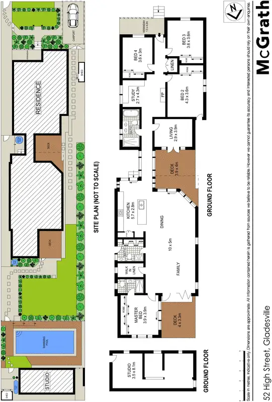 Floorplan of Homely house listing, 52 High Street, Gladesville NSW 2111