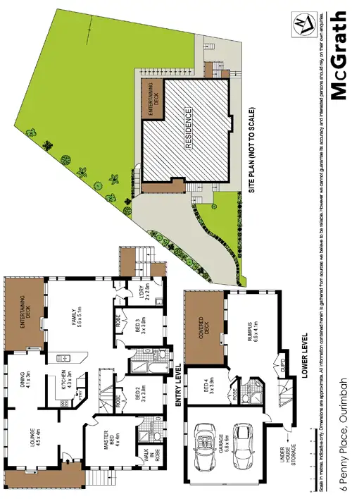 Floorplan of Homely house listing, 6 Penny Place, Ourimbah NSW 2258