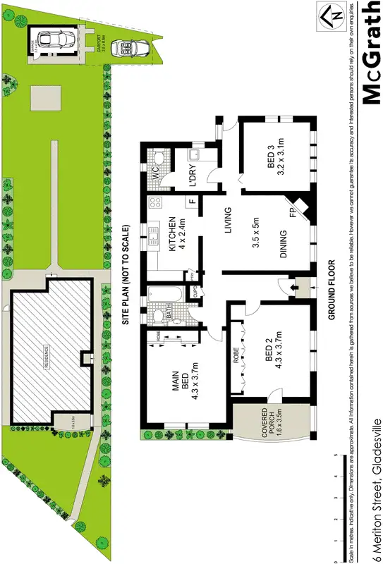 Floorplan of Homely house listing, 6 Meriton Street, Gladesville NSW 2111
