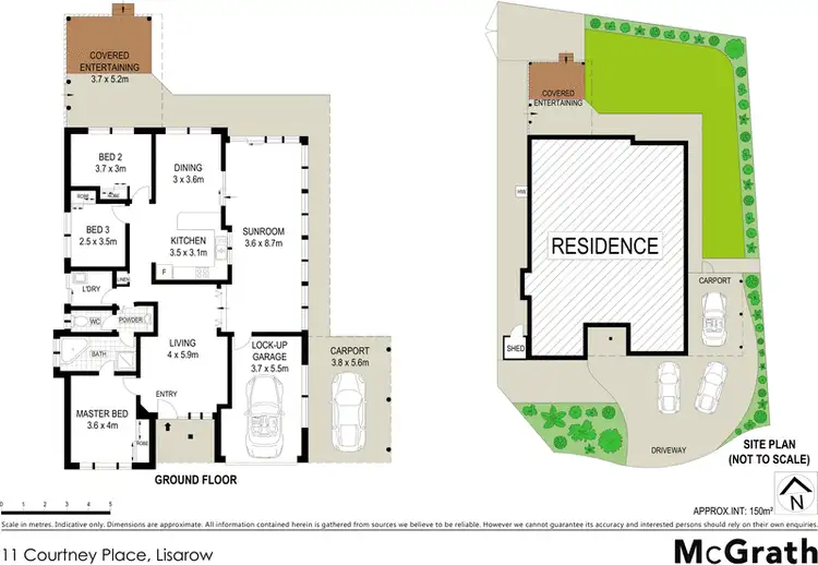 Floorplan of Homely house listing, 11 Courtney Place, Lisarow NSW 2250