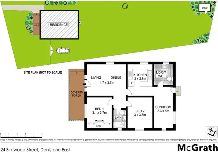 Floorplan of Homely house listing, 24 Birdwood Street, Denistone East NSW 2112