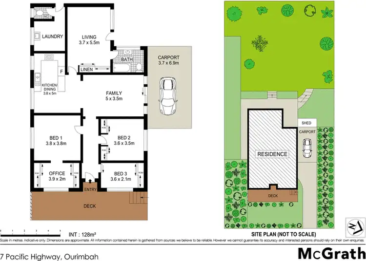 Floorplan of Homely house listing, 7 Pacific Highway, Ourimbah NSW 2258
