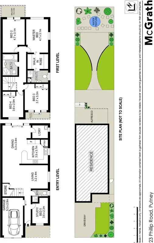 Floorplan of Homely house listing, 23 Phillip Road, Putney NSW 2112