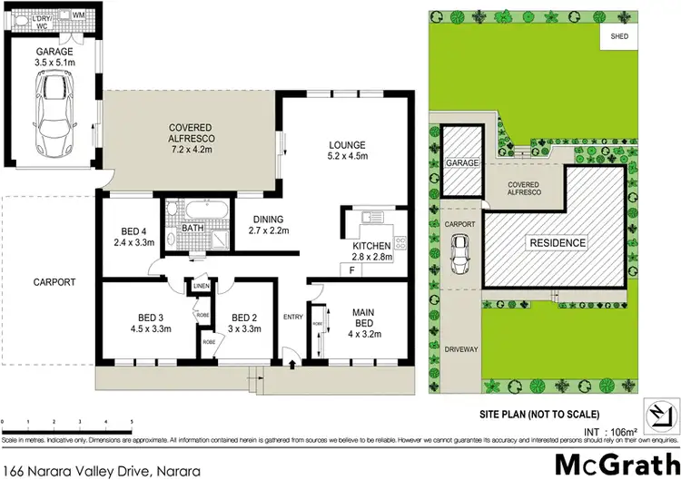 Floorplan of Homely house listing, 166 Narara Valley Drive, Narara NSW 2250
