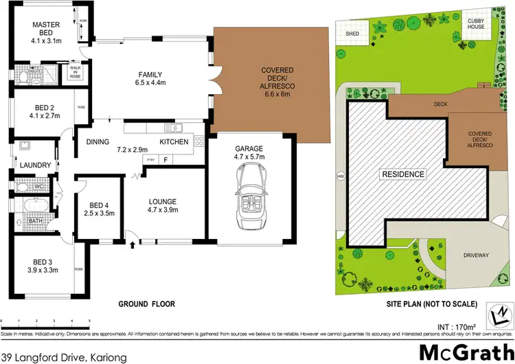 Floorplan of Homely house listing, 39 Langford Drive, Kariong NSW 2250