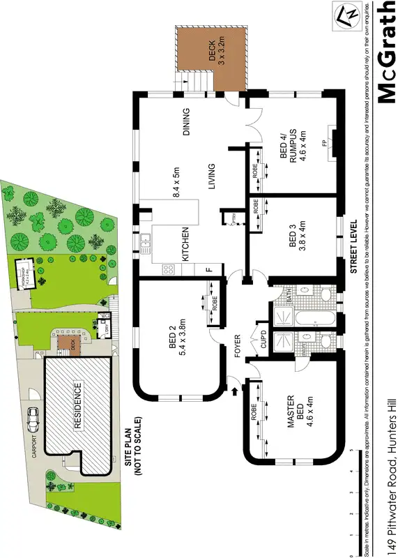 Floorplan of Homely house listing, 149 Pittwater Road, Hunters Hill NSW 2110