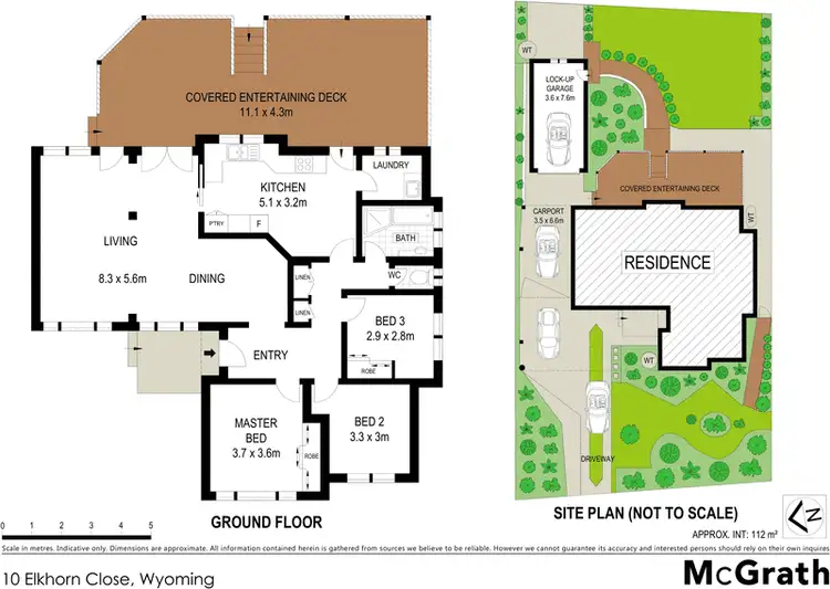 Floorplan of Homely house listing, 10 Elkhorn Close, Wyoming NSW 2250