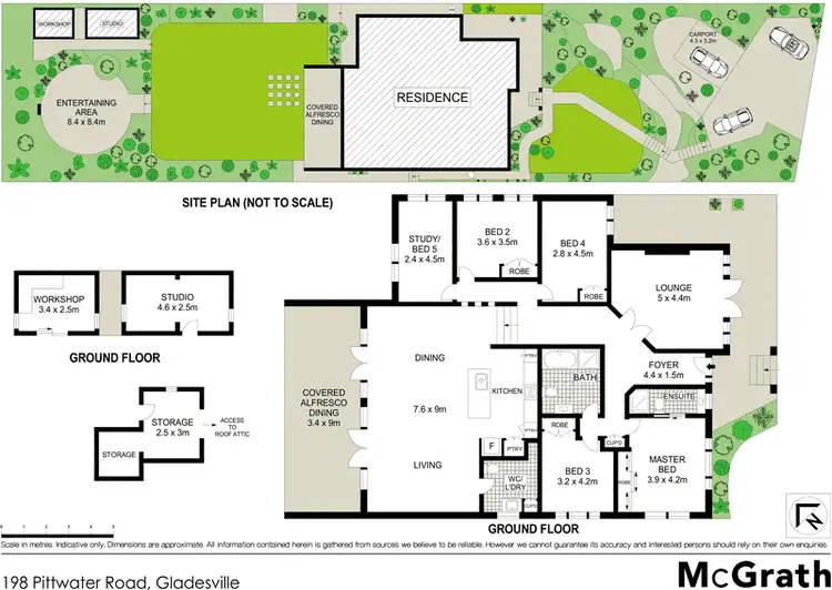 Floorplan of Homely house listing, 198 Pittwater Road, Gladesville NSW 2111