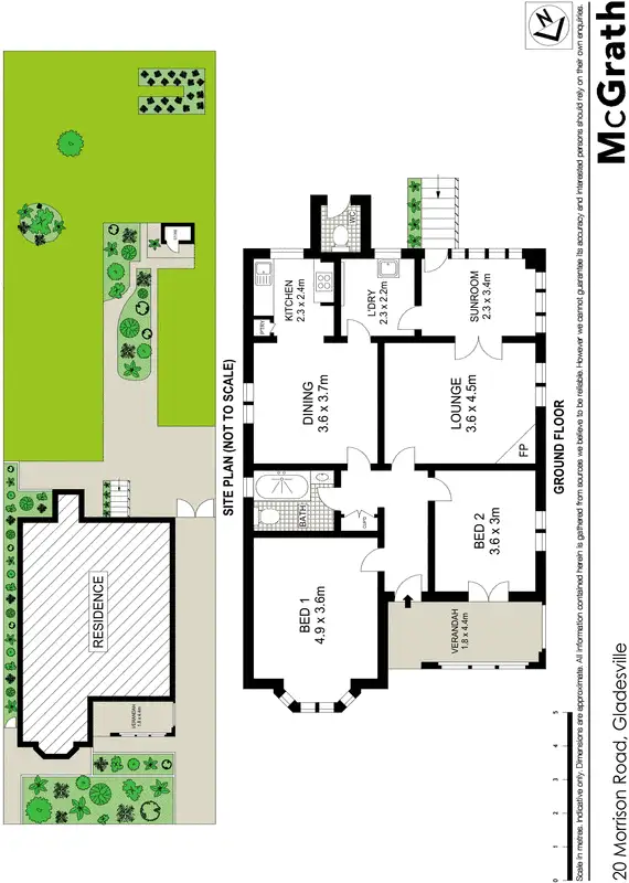 Floorplan of Homely house listing, 20 Morrison Road, Gladesville NSW 2111