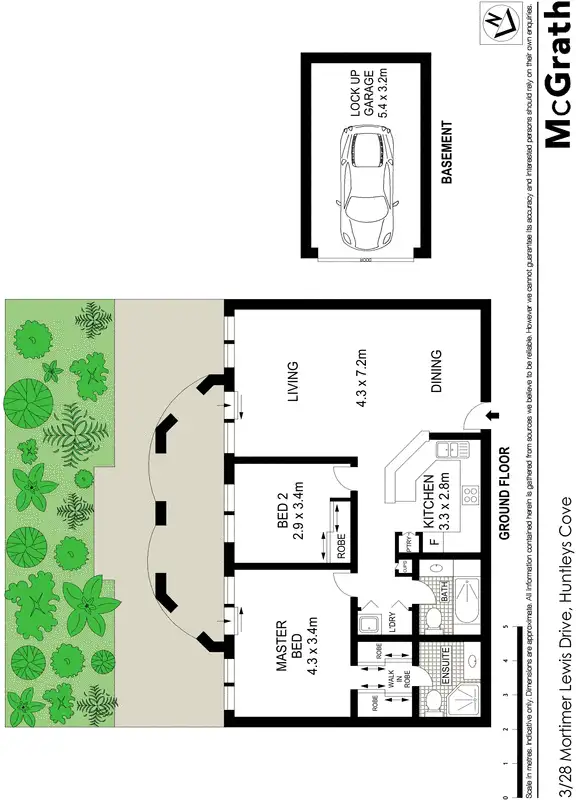 Floorplan of Homely apartment listing, 3/28 Mortimer Lewis Drive, Huntleys Cove NSW 2111