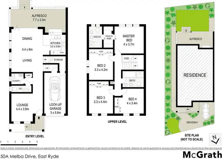 Floorplan of Homely house listing, 50A Melba Drive, East Ryde NSW 2113