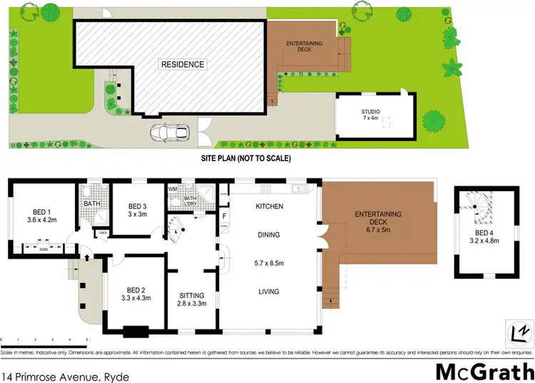 Floorplan of Homely house listing, 14 Primrose Avenue, Ryde NSW 2112