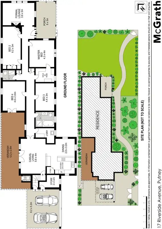 Floorplan of Homely house listing, 17 Riverside Avenue, Putney NSW 2112