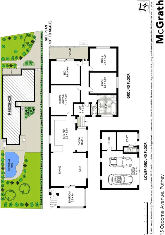 Floorplan of Homely house listing, 15 Osborne Avenue, Putney NSW 2112