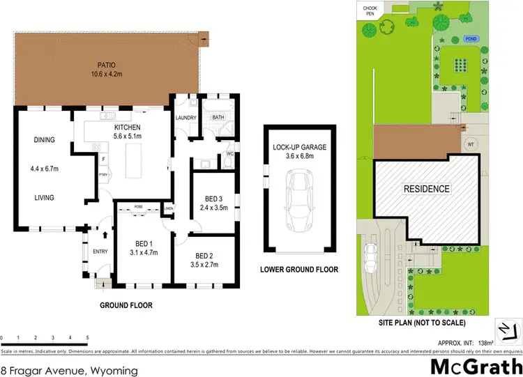Floorplan of Homely house listing, 8 Fragar Avenue, Wyoming NSW 2250