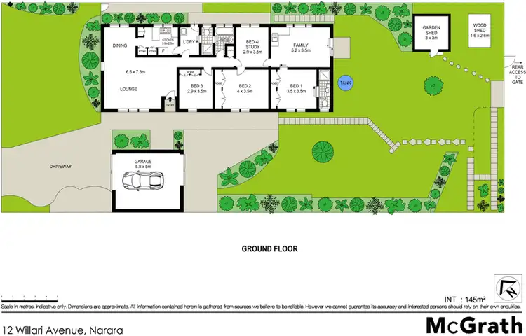 Floorplan of Homely house listing, 12 Willari Avenue, Narara NSW 2250