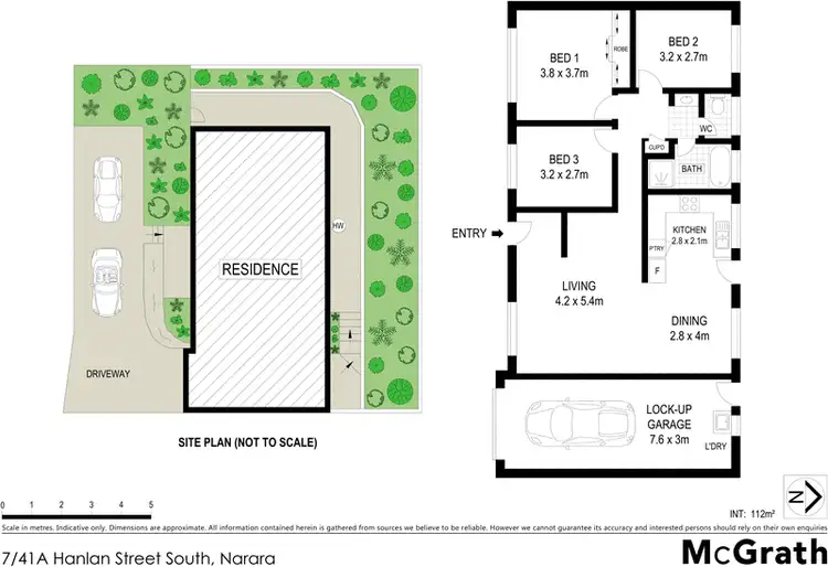 Floorplan of Homely villa listing, 7/41A Hanlan Street South, Narara NSW 2250