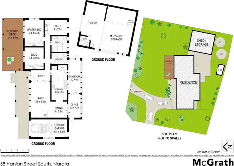 Floorplan of Homely house listing, 58 Hanlan Street South, Narara NSW 2250