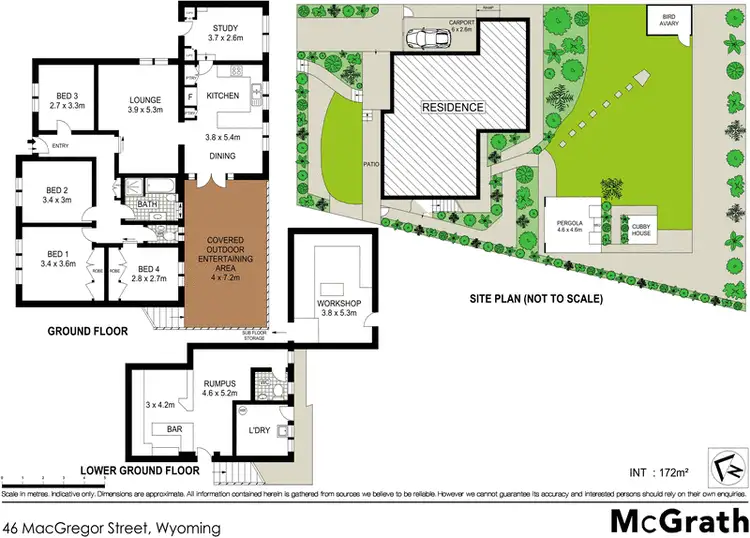 Floorplan of Homely house listing, 46 MacGregor Street, Wyoming NSW 2250