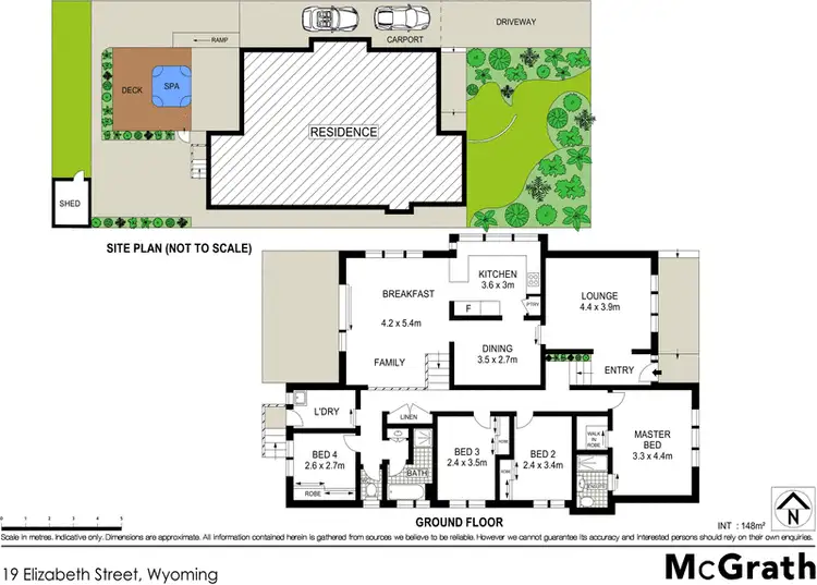 Floorplan of Homely house listing, 19 Elizabeth Street, Wyoming NSW 2250