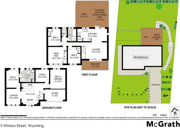 Floorplan of Homely house listing, 9 Wistaria Street, Wyoming NSW 2250